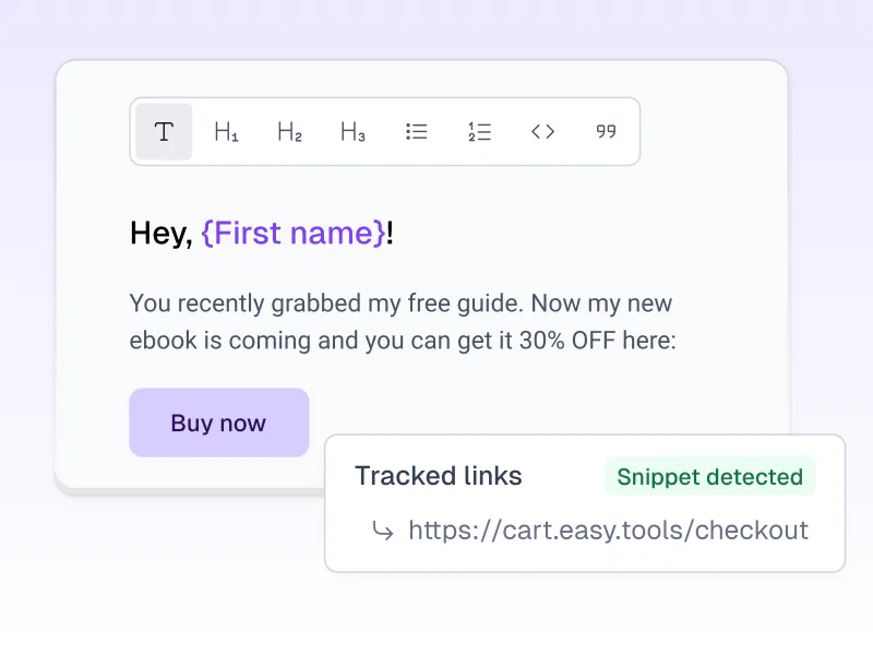 Run email campaigns illustration